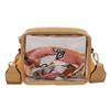 Bolsa Transparente Feminina 2026 Nova Casual Pequena Quadrada Moda Tendência PVC Ombro Transversal Celular Bolsa Atacado