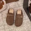 Sapatos Birkenstock Quentes Retrô Femininos 2026 Outono/Inverno Nova Moda Casual Bico Redondo Para Pessoas Baixas Aumento de Altura Sapatos de Algodão com Pelúcia