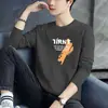Fabricante Original Moletom Masculino de Alta Qualidade Novo Moletom Gola Redonda Primavera e Outono Masculino Manga Longa Casual Versátil Camada Base