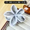 Nuevo Clip para el Cabello de Flor Contrastante con Patrón de Mármol Transfronterizo para Mujer Pinza de Tiburón para el Cabello Clip para el Cabello Semi-Recogido Venta al por Mayor de Fábrica