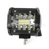 Veículo off-road modificado para carro barra de luz de trabalho 4 polegadas três fileiras de 20 lâmpadas LED holofote concentrado 60w com cabo de extensão