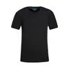 Nova Camiseta de Manga Curta Primavera 2025 Casual Cor Lisa Moda Roupa de Trabalho Adequada para Jovens e Meia-Idade Dia de Verão