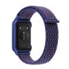 Para pulseira hua wei band 9 velcro nylon pulseira de peça única com moldura pulseira huawei 7/8/9