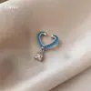 Pendientes de Latón Electrochapado en Oro Real Transfronterizos Europeos y Americanos Más Vendidos, Pendientes con Forma de Gota de Agua, Hebillas Redondas para Orejas, Joyería de Oreja de Gama Alta