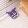 Etiqueta de Tecido com Logo de Desenho Sanrio Kulomi Etiqueta Decorativa para Meninas DIY para Alunos do Ensino Fundamental Bolsa de Mão