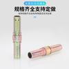 Acero al Carbono Codo de Crimpado para Tubo de Aceite Hidráulico Alta Presión Doble Cabezal Pagoda de Hierro Recto de Empalme Conversión Junta para Tubo de Agua