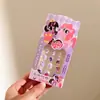 Adesivos de Unha Sanrio para Crianças, Arte de Unha Fofa e Divertida, Peças de Unha para Estudantes, Peças de Unha Doces, Unhas Vestíveis para Crianças