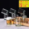 Vaso de Vidrio Templado Antirroturas para Restaurantes 0.1kg Vaso de Vidrio Templado para Licores, Té, Vino, Ktv, Cerveza
