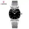Reloj de mujer Chenxi, reloj de acero para hombre, reloj de pulsera de cuarzo impermeable casual, reloj de pareja moderno y a la moda