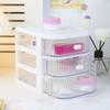 Caja de Almacenamiento de Escritorio, Joyero Tipo Cajón, Organizador Multifuncional, Caja de Almacenamiento de Cosméticos para Sala de Estar, Stock Listo del Fabricante al por Mayor
