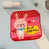 15*15 Impressão Digital Absorvente Macio Desenho Animado Variedade de Bebês Meninos e Meninas Crianças Toalhas Pequenas de Algodão Toalhas Quadradas Pequenas para Crianças Pequenas