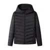 Chaqueta de plumón para mujer Colección Otoño/Invierno 2026, Chaqueta de plumón ligera con capucha, 90% plumón de pato blanco, Cálida y versátil, Abrigo de plumón moderno