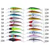 Comércio Exterior Luyamino isca artificial conjunto completo de MI002-MI090 Mino Luyamino isca isca micro isca de peixe conjunto Atacado
