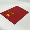 Adesivos de transferência de calor bandeira vermelha cinco estrelas em estoque, adesivos de transferência de calor de silicone, adesivos de transferência de calor bandeira da China