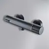 Calentador de Agua Eléctrico Solar Válvula Mezcladora de Temperatura Constante Galvanizada Grifo de Ducha Válvula Termostática Grifo de Baño Oculto