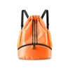 Nova Mochila com Cordão, Bolsa para Natação e Fitness, Bolsa Leve de Grande Capacidade para Viagem e Lazer ao Ar Livre, Bolsa Esportiva de Basquete