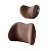 Venta al por mayor transfronteriza de reposacabezas para coche, cojín de conducción con soporte lumbar, almohada cervical con soporte lumbar para coche, dispositivo de protección de la cintura para conductor