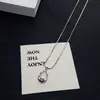 Colar para Mulheres, Design de Nicho, High-End, Elegante, Corrente Simples para Clavícula, Versátil, Simples, Corrente de Pescoço de Luxo Leve