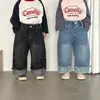 Pantalones Vaqueros para Niños, Pantalones Casuales de Pierna Ancha para Niñas, Ropa de Primavera para Niños, Nuevos Pantalones Largos Rectos para Bebé de Primavera y Otoño 2026