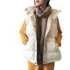 Ventas Directas de Fábrica 2024 Invierno Nuevo Casual Holgado Sin Mangas Algodón Ropa Exterior Más Chaleco de Algodón para Estudiantes