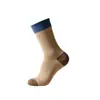 Calcetines Personalizados Profesionales, Calcetines de Exportación Personalizados de Moda, Calcetines de Moda con Letras de Algodón Peinado para Hombres y Mujeres, Zhuji