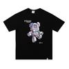 Top Casual de Verano Versátil Estilo Hong Kong Transfronterizo para Pareja Hip-hop Suelto Manga Corta 2023 Nueva Camiseta de Manga Corta de Moda