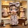 Solo Ropa de Muñeca Zsiga 1/8 Dreamland Conjunto de Ropa para Muñeca Móvil Vestido Retro con Lazo