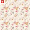 Tecido de Algodão Estampado com 60 Fios, Design Fresco e Floral, Adequado para Vestidos, Camisas e Bolsas de Mulheres e Crianças, em Estoque