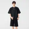 Tendencia TikTok Verano Nuevo Mamba Algodón 220g Capa de Aire Holgado Sin Mangas Camiseta Chaleco Top