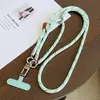 Diagonal Transfronteiriça Duas em Uma Cordão Longo para Celular de Pulso Destacável Fivela de Metal Corda de Segurança Emenda Artefato Anti-Perda