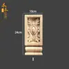 Coluna Romana Estilo Europeu Madeira Maciça Esculpida Decoração Simples Estilo Europeu Cabeça de Coluna Estilo Chinês Viga de Suporte Viga de Suporte Almofada Móveis Lareira Armário
