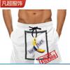 Pantalones casuales de playa para hombre 2024 rocket chicken estampado digital 3D divertido una generación de fabricantes de origen