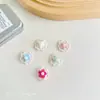 Piezas de Flor de Encaje Hechas a Mano de Colores Dulces para Primavera y Verano, Lazos, Pequeños Accesorios de Flores, Zapatos, Calcetines, Ropa, Sombreros, Bolsos y Accesorios de Bricolaje