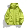 Chaqueta funcional para exteriores, unisex, corte holgado, estilo workwear, impermeable, cortavientos, transpirable, adecuada para senderismo, montañismo y uso casual, colección primavera/otoño