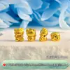 Cuentas Espaciadoras de Gatito de Plata Pura 999, Cuentas de la Suerte, Cabeza de Gato Hello Cuerda Trenzada Pulsera DIY Hecha a Mano Accesorios para Joyería