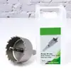 Abreagujeros de aleación dura placa de acero inoxidable cobre aleación de aluminio es una broca TCT acero superduro de alta velocidad escariador