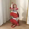 Sofá, Mesa Auxiliar Móvil para Sala de Estar, Mesa de Café para Balcón, Estante de Almacenamiento para Mesita de Noche en Dormitorio, Estantería Creativa para Revistas y Libros, Mesa Auxiliar Pequeña