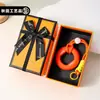 Chaveiro fortalecedor de pegada de silicone, fortalecedor de pegada simples para alívio do estresse, pingente de bolsa, acessório portátil para treinamento de reabilitação, atacado