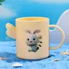 Vaso para Enjuague Bucal de Aspecto Elegante, Vaso Lindo para Cepillado Dental Infantil, Vaso para Lavar en Casa, Cilindro Dental, Vaso para Cepillo de Dientes para Niños y Niñas, Mayoreo