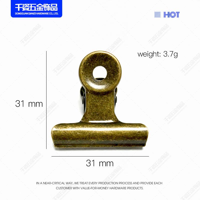 青古铜圆形夹主图04