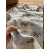 Pijama lindo con estampado de koala de dibujos animados para mujer, colección de otoño 2026, conjunto suave y cómodo de manga larga y pantalón largo para estar en casa, adecuado para usar afuera