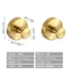 Ganchos de ventosa de acero inoxidable transfronterizos, fuertes y sin rastro, adecuados para colgar ropa y sombreros, ganchos de metal y soporte para etiquetado personalizado