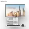 Aleación de Aluminio Bandeja de Teclado para Montar en Pared Soporte de Pared para Monitor Equipo Industrial Computadora Todo en Uno Estante de Oficina