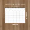 Novo Calendário Planejador 2025-2026 da Amazon Simples Calendário de Parede de 12 Meses Agenda Personalizada de Fábrica