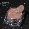 Decoraciones Súper Brillantes para Uñas con Polvo de Diamante Triturado de Cristal, Polvo de Brillo Diamantado Deslumbrante de Ángulo Recto, Polvo de Cristal de Color con Pedrería Transfronteriza