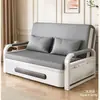 Sofá Cama Dobrável Dupla Utilização Tecido Tecnológico Cama para Apartamentos Pequenos, Modelo Moderno para Varanda, Cama Multifuncional, Cama Extensível, Novo Modelo 2024