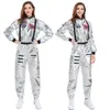 Disfraz de Astronauta Espacial de Halloween Piloto Espacial Vagando por la Tierra Personaje CoS Traje de Aviador Ropa de Astronauta