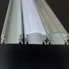 Extrusão LED Profissional para Balcão de Joias Barra de Luz Canal de Alumínio Carcaça 1709 com Parafusos Kit de Carcaça com Ranhura para Luz