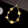 Zhongxing material para joyería DIY tocado antiguo pasador corona para el pelo borla colgante pendientes hechos a mano pendientes pendientes pendientes accesorios