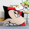 Almohada de dibujos animados franceses Mickey Minnie nueva de terciopelo cojín para sofá de sala de estar oficina cama almohada para coche venta al por mayor